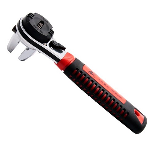 라쳇핸들 만능렌치 6-22mm 만능스패너 360도 몽키 멀티렌치, 라쳇핸들 만능렌치(6-22mm), 1개