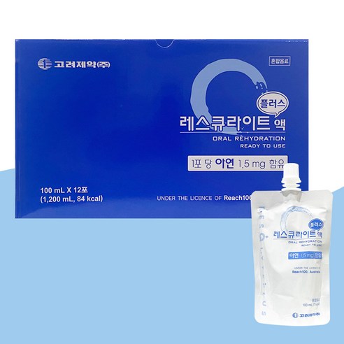 고려제약 레스큐라이트 플러스 액 100ml