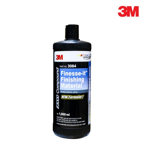 3M PN3084 자동차컴파운드 3000방 (고광택용), 1000ml, 1개