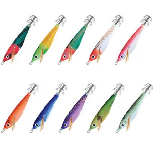 해동 훅킹 수평에기 축광 야광 한치 쭈꾸미 갑오징어 문어 낚시 에기 채비, HD 훅킹 수평에기6