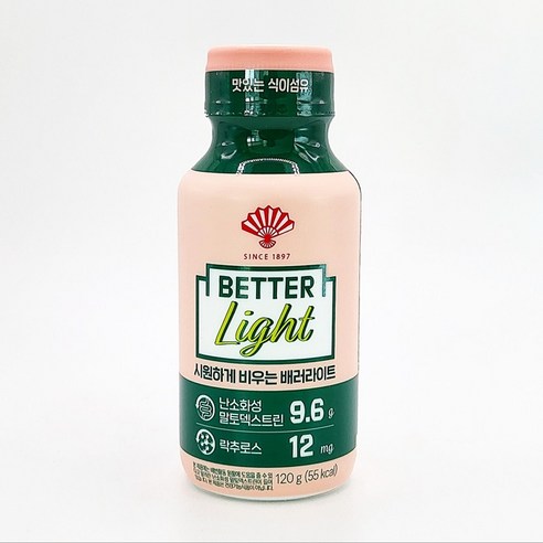 동화약품 식이섬유 배러라이트, 120ml, 5개