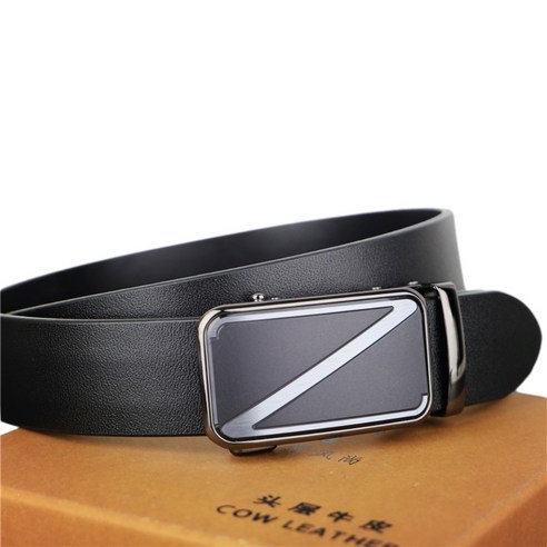 남자 벨트 소가죽 자동 벨트 이태리 Z029