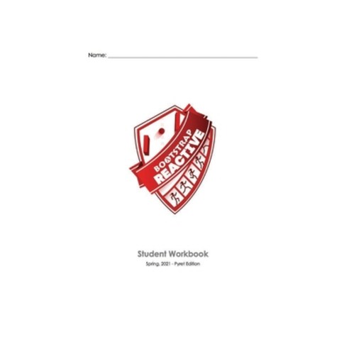 (영문도서) Bootstrap: Reactive Student Workbook Paperback, Lulu.com, English, 9781365212666