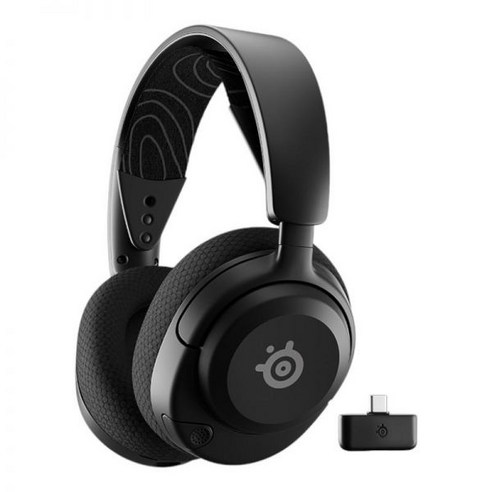 스틸시리즈 Arctis ova 5 Wireless 무선 게이밍 헤드셋 265g PC PS5/4 플레이스테이션 닌텐도 스위치 C타입 고속충전 186729