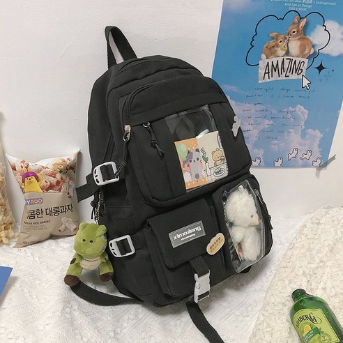 Fashion Backpack DFMEI 패셔너블한 대용량 백팩 이 대용량 경량 배낭 배낭 배낭