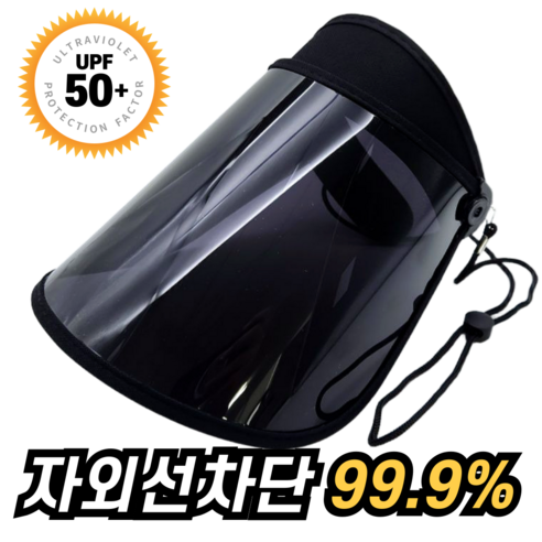 뷰네스 UV차단 99.9% 여성 자외선차단 썬캡