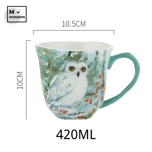 FREELIFE 북유럽 머그컵 세트 예쁜 도자기 VW-252, G-420ML-460