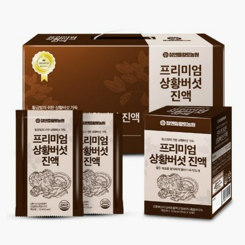 상황버섯 진액 국내산 상황버섯즙 차 엑기스 HACCP 인증, 30개, 70ml Best Top5