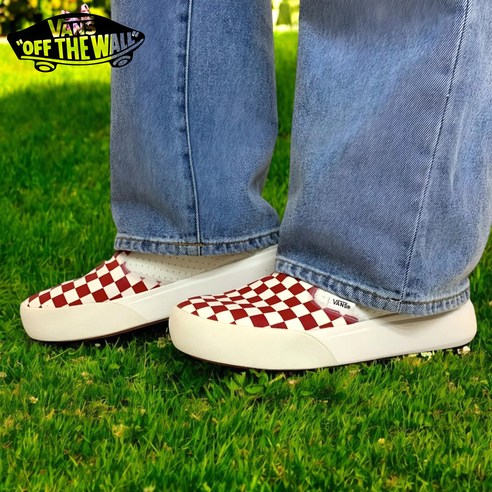 발끝에 포인트를! 반스 컴퍼쿠시원 체커보드 스니커즈, 후회없는 선택일까? 반스컴피쿠시원