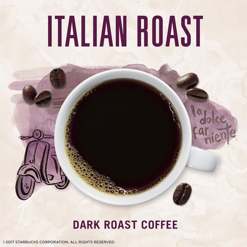 Enjoy Starbucks' iconic Italian Roast blend in the comfort of your own home with Starbucks VIA Instant Coffee.