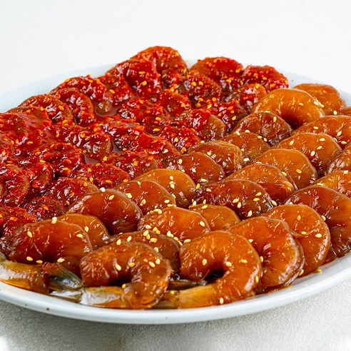 신선하고 맛있는 간장 새우장과 양념 깐새우장으로 미뢰를 즐겁게 하세요.