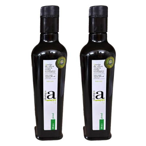 데오르테가스 피쿠알 엑스트라버진 올리브오일, 2개, 500ml