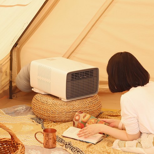 캠프 및 야외 활동에서 더윈드 미니 이동식 에어컨을 안전하게 보호하고 편리하게 운반하세요.