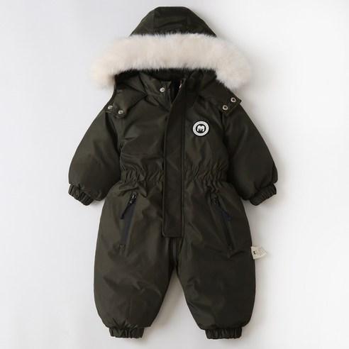 편안한 착용감과 따뜻한 방한복을 제공하는 유아동 스즈키 스키복세트
