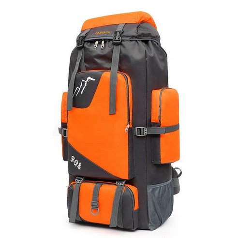 NEW 90L 대용량 등산배낭 스포츠가방 캠핑용백팩, 그린