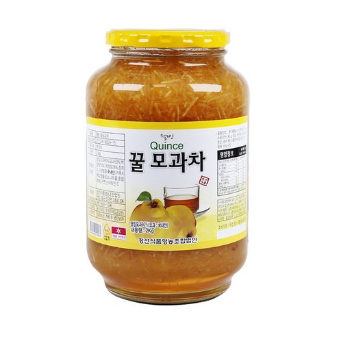 고흥 웰빙 꿀차 모과차/자몽차/생강차/레몬차/유자차/청귤차 골라담기, 01.고흥 웰빙 꿀모과차, 2kg, 1개, 1개입
