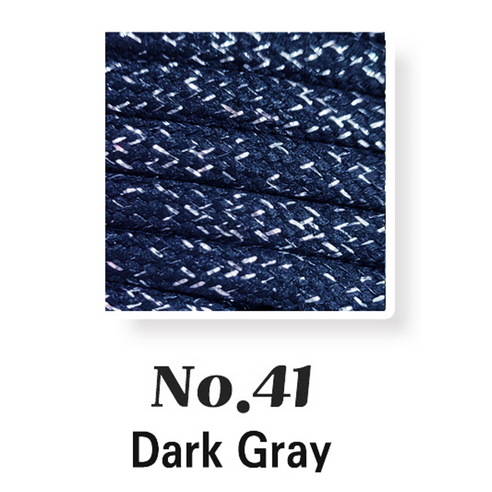 5.0mm 100yard 실버 글로시 대용량 촘촘 우동실 청키스트링 소프트 폴리에스터 우동끈 가벼운실 타래발송, 1개, No.41