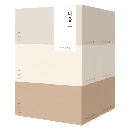 모닝글로리 비움 프리미엄 2겹 미용티슈 230매 (총 6개입)