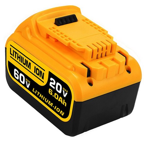 dcb609 디월트 충전기 배터리 20V 60V 최대 6000mAh 교체용 리튬 배터리 Dewalt DCB606 DCB612 DCB205 전, 1개 dws780kr