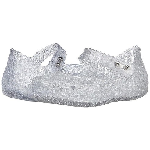 미니 melissa 여아용 캄파나 파펠 BB 유아/어린이 골드., 7 유아