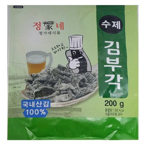 정가네 김부각, 1개, 200g