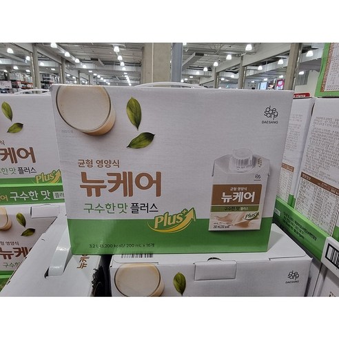 뉴케어 구수한맛 플러스 200mL x 16입 1박스~4박스, 1박스