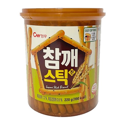 청우식품 참깨스틱 220g 1개