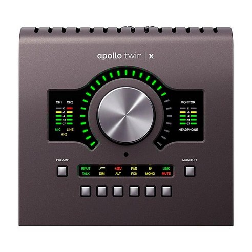 Universal Audio Apollo Twin X DUO Heritage Edition: 음악적 영감을 불어넣는 궁극의 오디오 인터페이스 아폴로트윈x