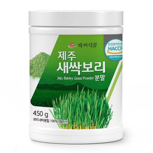 제주 국내산 새싹보리 분말가루 450g통 HACCP 인증제품, 450g, 4개 홈플러스새싹