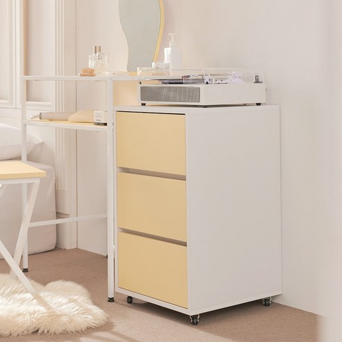 공간을 디자인하는 마법, 에코트렌드 버터 3단 틈새 서랍장