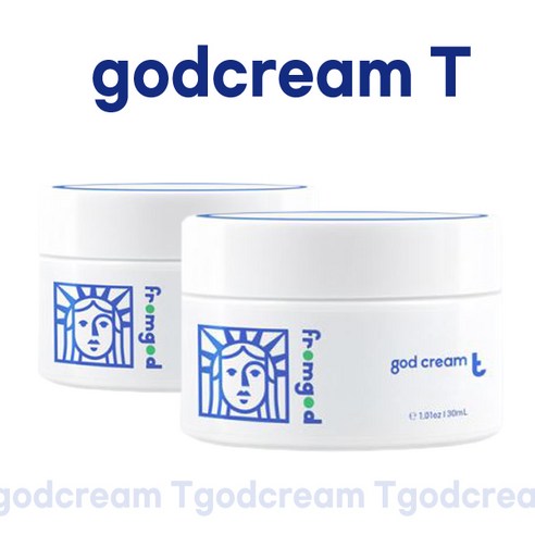 정품) 프롬갓 갓크림 T / fromgod god cream T I 남자 여자 선물 증정 추천, 2개, 30g