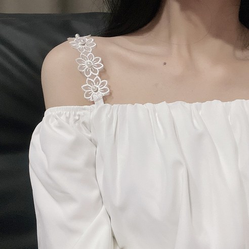 톡톡창고 알진주 브라끈 레이스 패션 누드끈 홀터넥 시스루 브라자끈 브래지어 끈