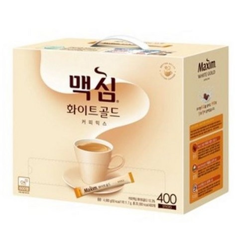부드러운 황홀경, 맥심 화이트 골드 커피믹스: 일상에 스며드는 달콤한 위로 맥심화이트골드400t