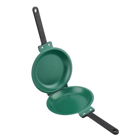 플립 잭 팬케이크 메이커 세라믹 그린 NonStick 조리기구 팬 New, 19cm, 녹색, 스테인레스 스틸
