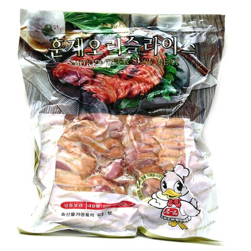 삼아 훈제오리 슬라이스 /냉동, 800g, 17개