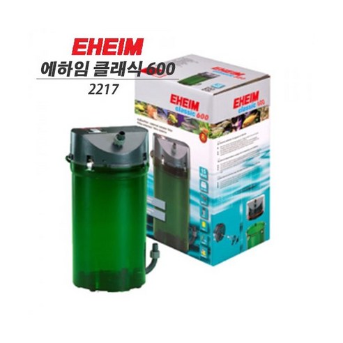 탁월한 수질과 편리함을 위한 에하임 클래식 600(2217)
