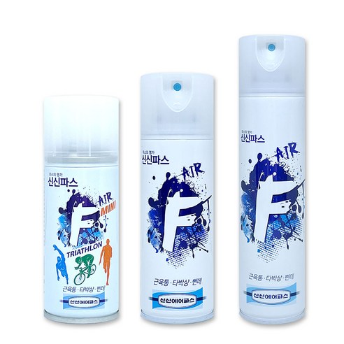 신신제약 에어파스 F 뿌리는 쿨 스프레이 근육 관절 통증, 에어파스F 300ml, 1개, 1개입