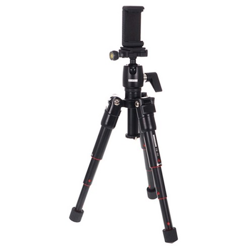 호루스벤누 TM-5S 트레블러 볼헤드 미니삼각대: 사진촬영과 비디오 제작을 위한 안정적이고 다목적 이동식 카메라 지원 시스템