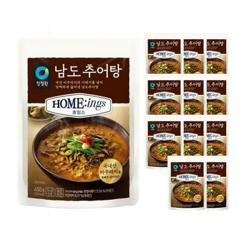 청정원 남도추어탕 450g, 6개