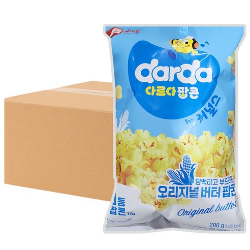 대용량 커널스 오리지널 버터 팝콘 200g x 9개 1box