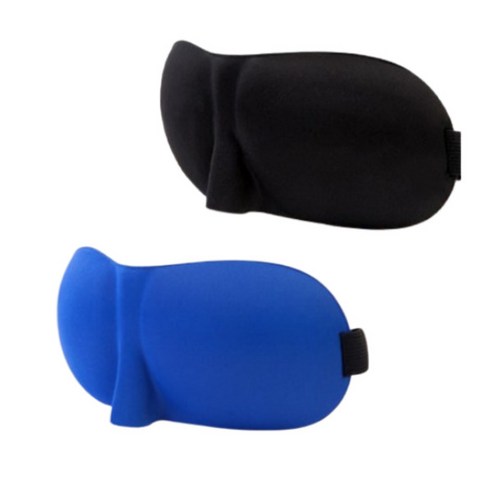 수면안대 DH쇼핑 코코아이티 3D입체 수면안대 블랙+블루