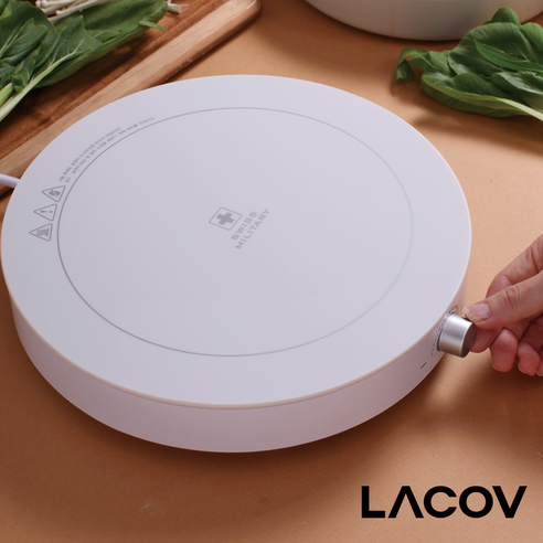 라코브 이지쿡 1구 화이트 인덕션으로 주방을 스마트하게!