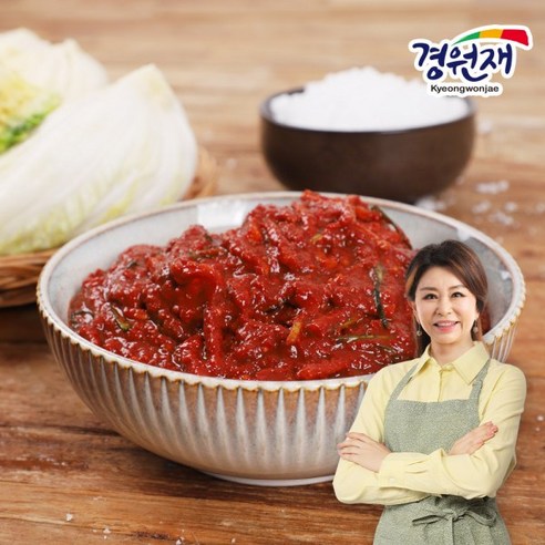 경원재 [경원재] 진미령의 국내산 농산물로 만든 김장 김치양념 3Kg, 1