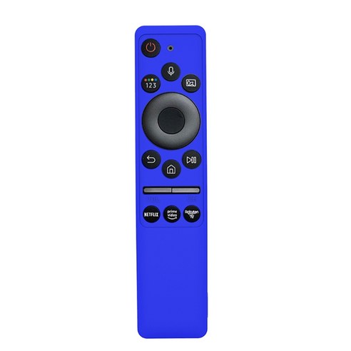 실리콘 케이스 원격 보호 커버를위한 Samsung BN59-01312A/01312B TV Remote, 파란색