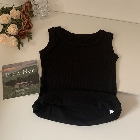 TOONIES 여성 슬림 민소매 탑