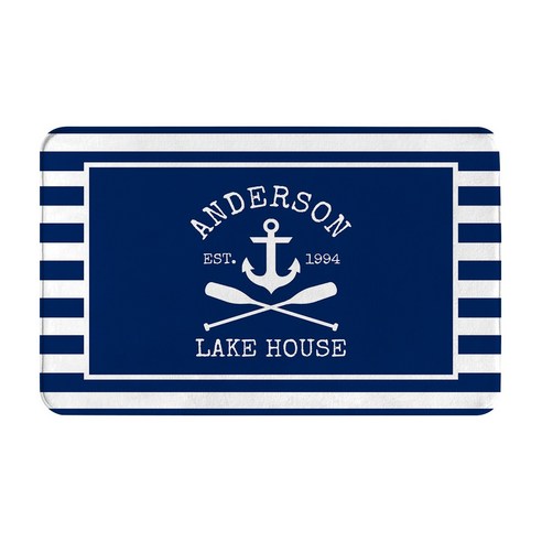 소프트 터치의 고급스러움, 당신의 공간을 빛내는 앵커 해상 도어매트