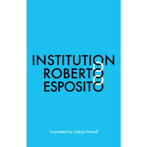 (영문도서) Institution Paperback, Polity Press, English, 9781509551569