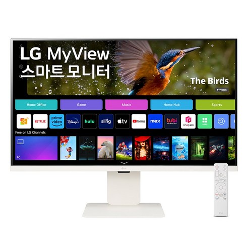 [LG전자 공식인증점] LG MyView 32SR83U_포토리뷰 네이버포인트 5 000원 / 스마트모니터 32인치 4K IPS webOS23 미러링지원, LG 32SR83U (무료배송