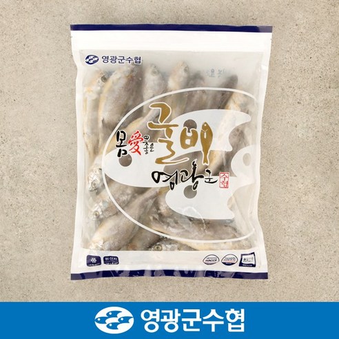 [영광군수협]법성포 실속 영광굴비 세트 2.4kg(40미/지퍼백), 1개