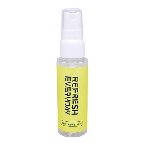 리프레시에브리데이 항균 섬유탈취제 버베나클린레몬 40ml 1개